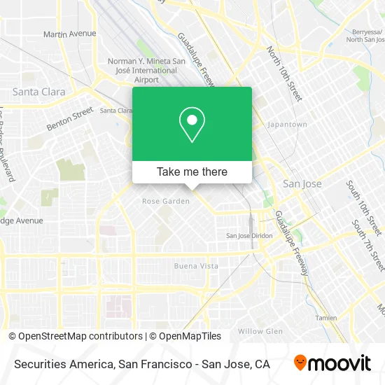 Securities America map