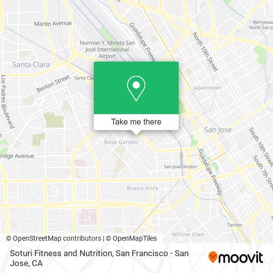 Soturi Fitness and Nutrition map