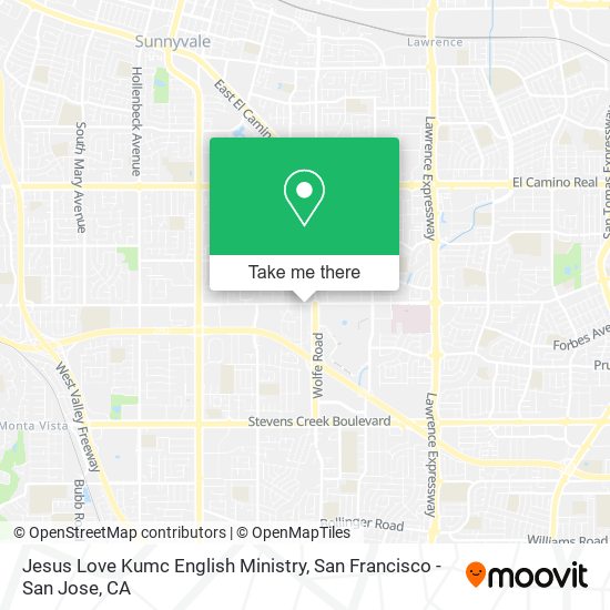 Jesus Love Kumc English Ministry map