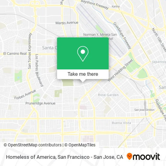 Homeless of America map