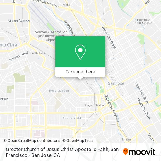 Greater Church of Jesus Christ Apostolic Faith map