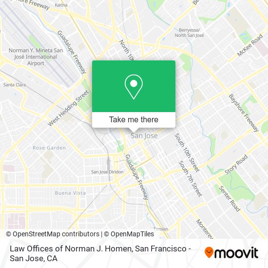 Law Offices of Norman J. Homen map