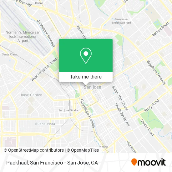 Mapa de Packhaul