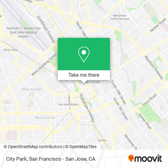 Mapa de City Park