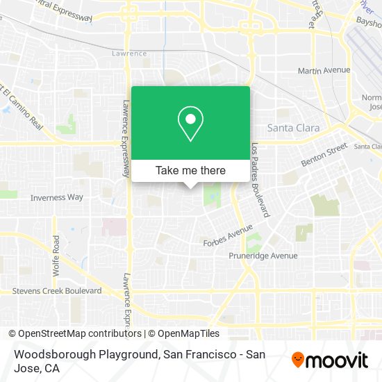 Woodsborough Playground map