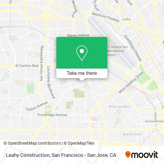 Mapa de Leahy Construction