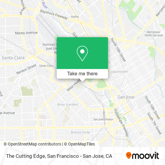 Mapa de The Cutting Edge