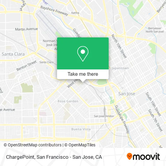 ChargePoint map