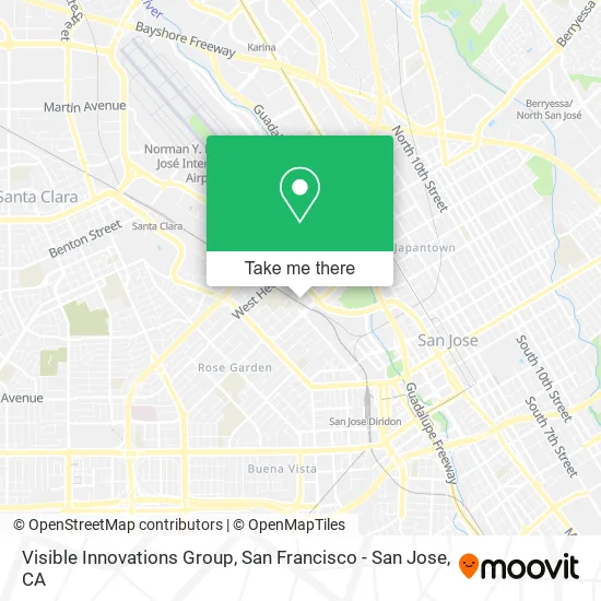 Visible Innovations Group map
