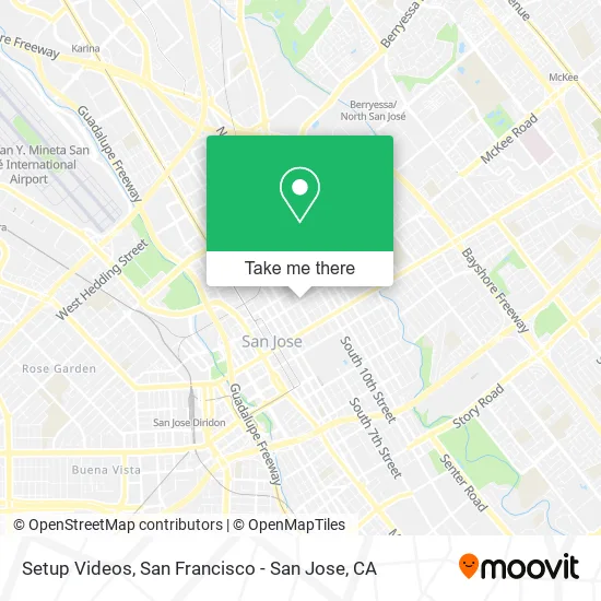 Mapa de Setup Videos
