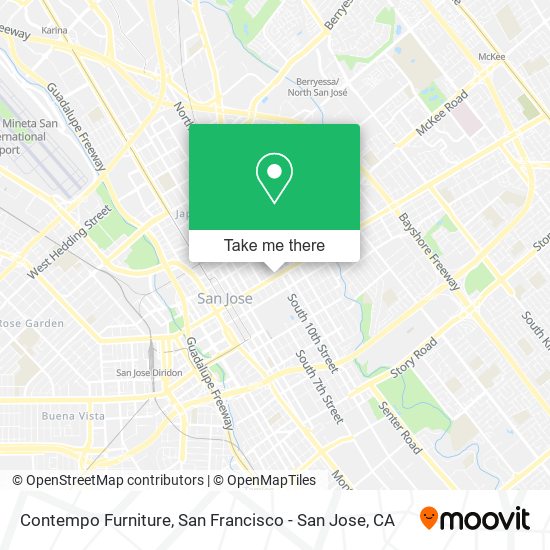 Contempo Furniture map