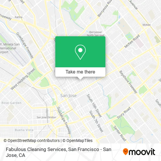 Mapa de Fabulous Cleaning Services