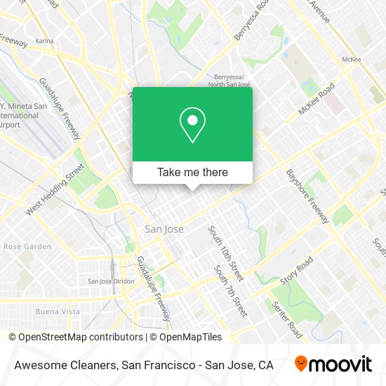 Awesome Cleaners map