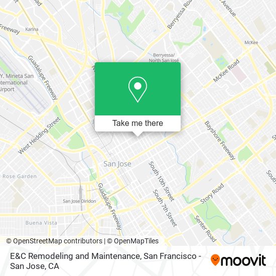 Mapa de E&C Remodeling and Maintenance