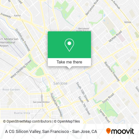 Mapa de A CG Silicon Valley