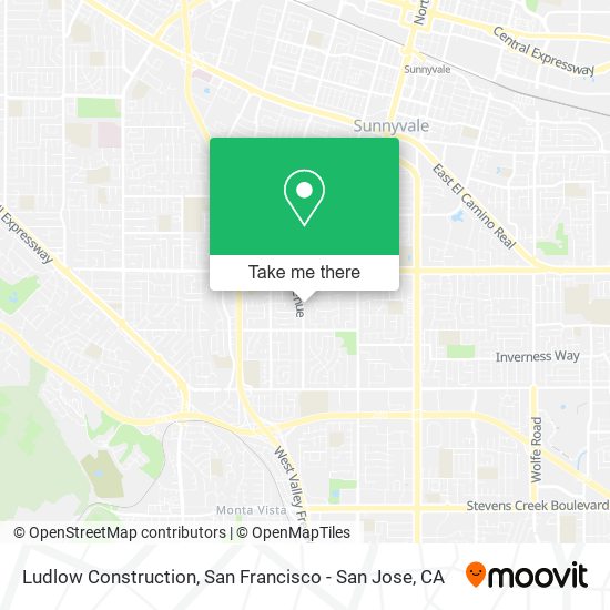 Ludlow Construction map