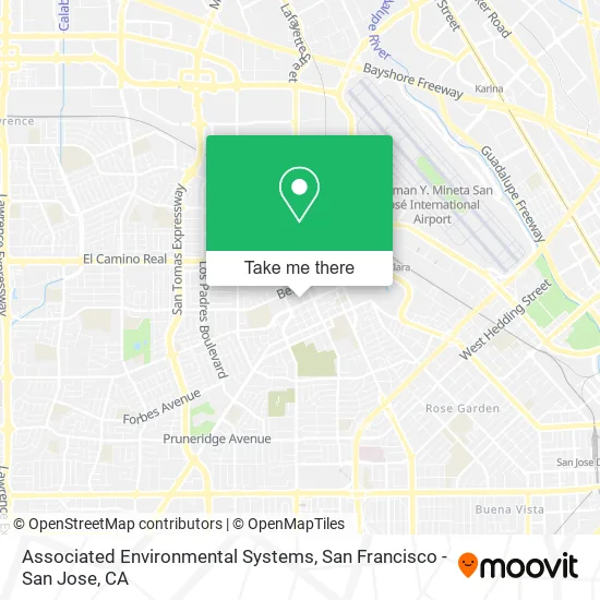 Associated Environmental Systems map
