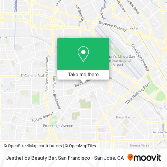 Jesthetics Beauty Bar map