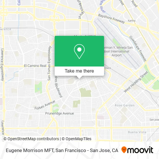 Eugene Morrison MFT map