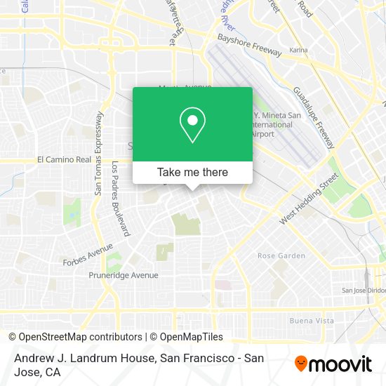 Andrew J. Landrum House map