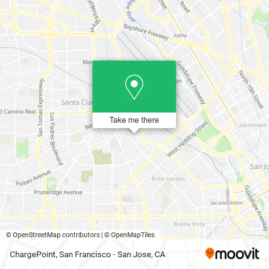 ChargePoint map