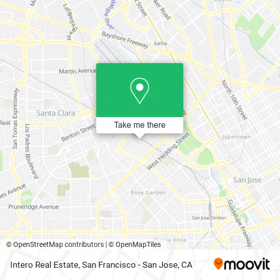 Intero Real Estate map