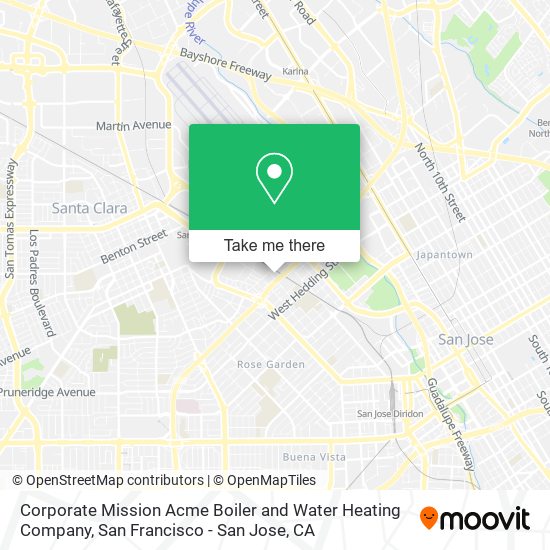 Mapa de Corporate Mission Acme Boiler and Water Heating Company