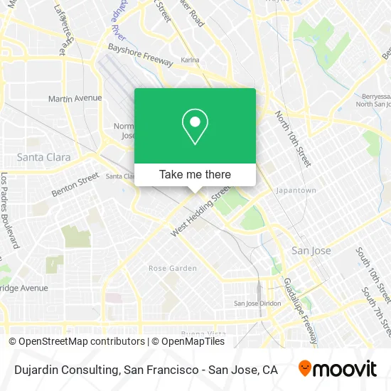 Dujardin Consulting map