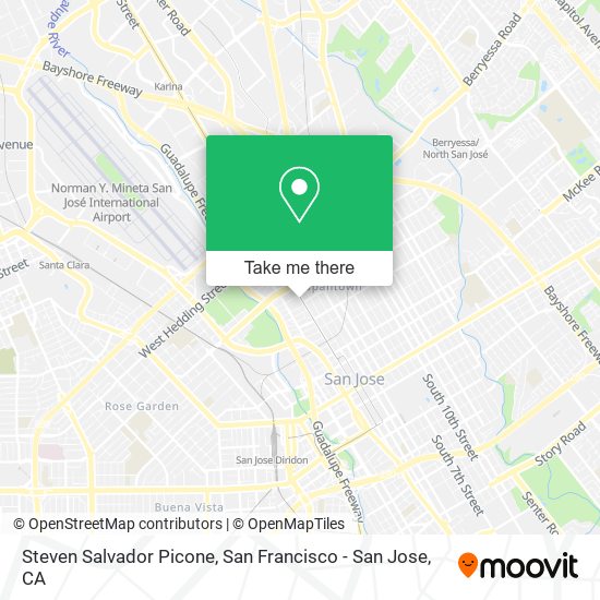 Steven Salvador Picone map