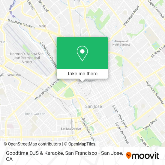 Goodtime DJS & Karaoke map