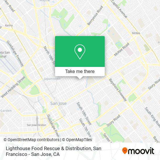 Lighthouse Food Rescue & Distribution map