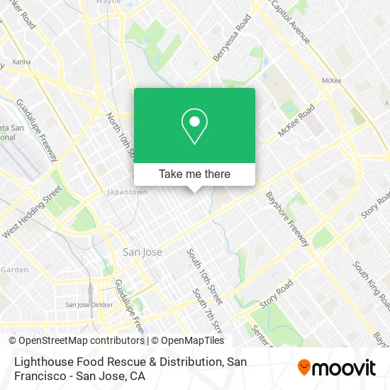 Mapa de Lighthouse Food Rescue & Distribution