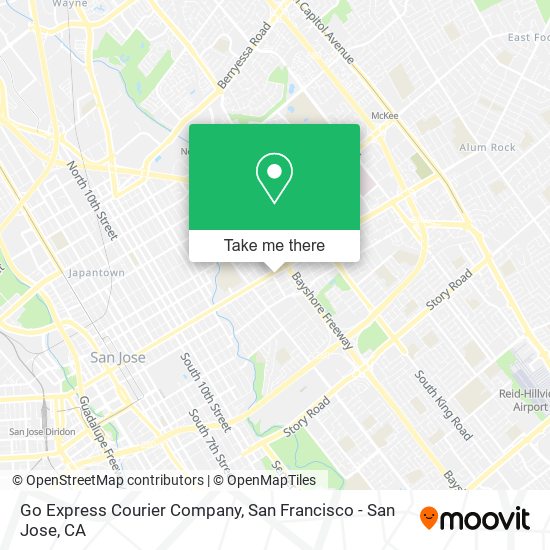 Go Express Courier Company map