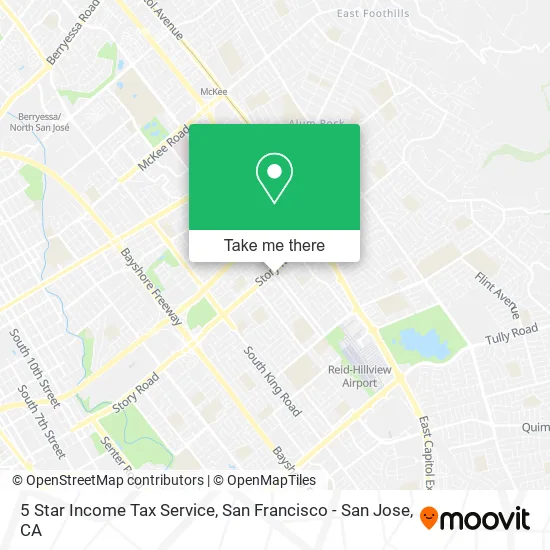 Mapa de 5 Star Income Tax Service