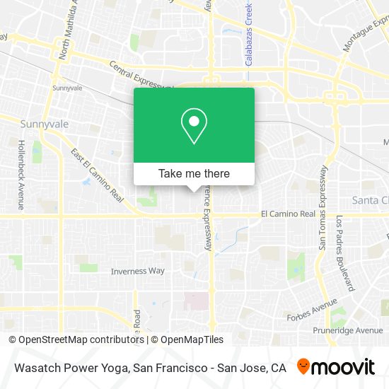 Mapa de Wasatch Power Yoga