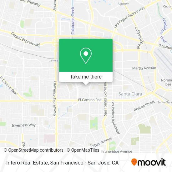 Intero Real Estate map