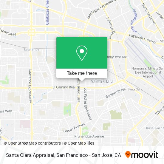 Santa Clara Appraisal map