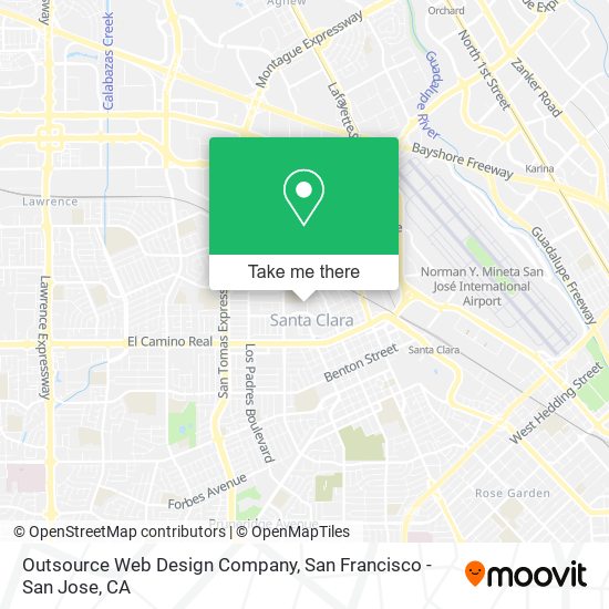 Mapa de Outsource Web Design Company