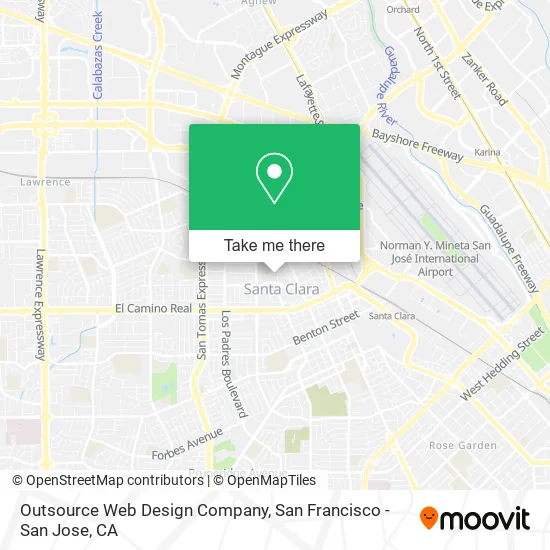 Outsource Web Design Company map