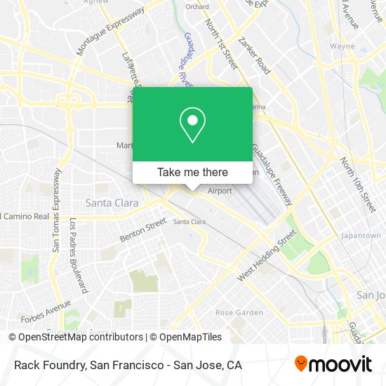 Rack Foundry map