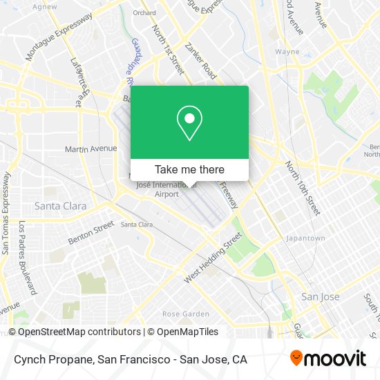 Mapa de Cynch Propane