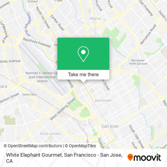 Mapa de White Elephant Gourmet