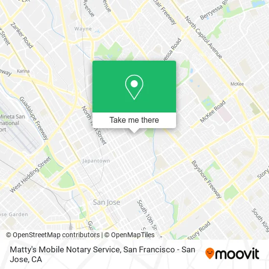Matty's Mobile Notary Service map