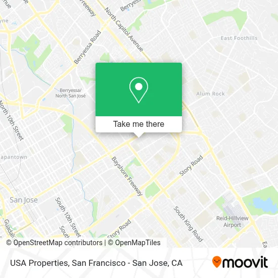 USA Properties map