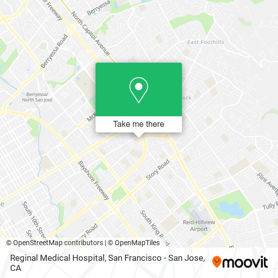 Reginal Medical Hospital map