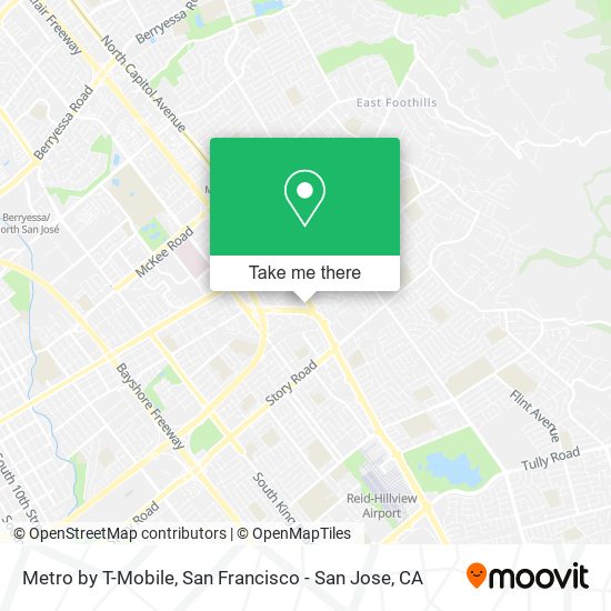 Metro by T-Mobile map