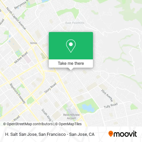 H. Salt San Jose map
