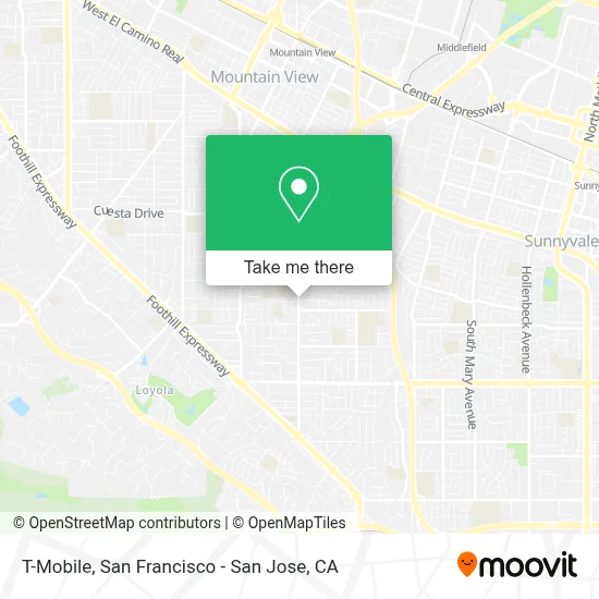 T-Mobile map