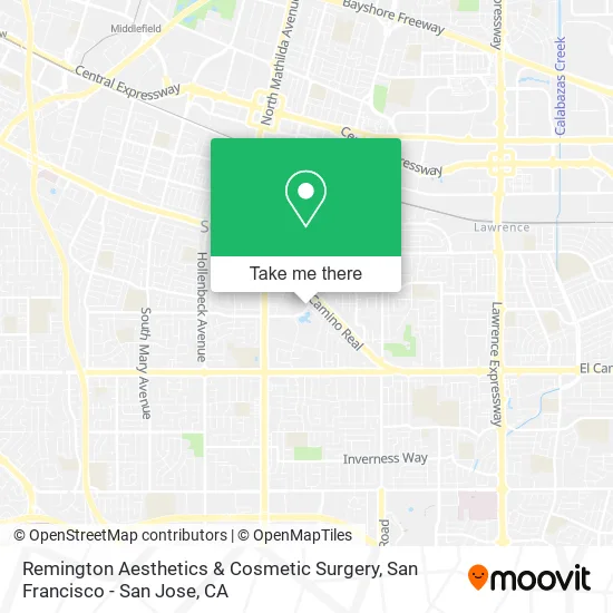 Mapa de Remington Aesthetics & Cosmetic Surgery