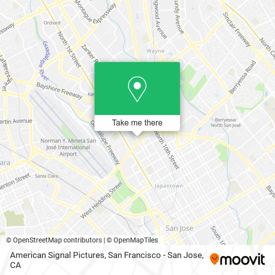 American Signal Pictures map